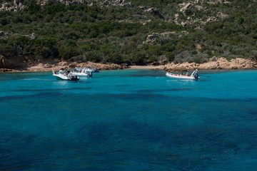 Obraz premium Widok na Archipelag Maddalena na Sardynii