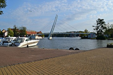 Port w Mikołajkach, Mazury, Polska © Marta