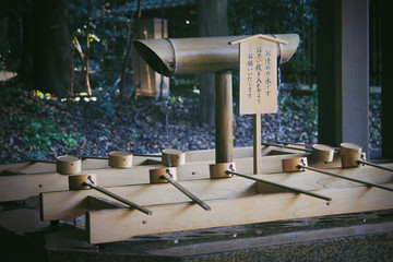 Japanese shinto shrine