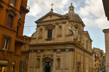 Fototapeta na wymiar Basilica of the Madonna dei Monti in Rome
