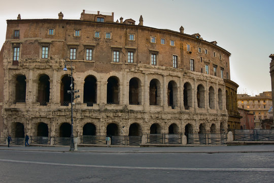 Marcellus Theater built by Octavian Augustus