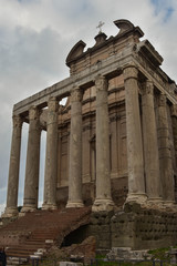 Obraz premium Roman Forum and Palatine Hill