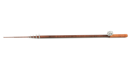 realistic 3d render of fishing rod
