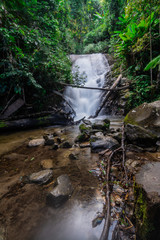Siribhume waterfall in Doi Inthanon National park in Chiang Mai