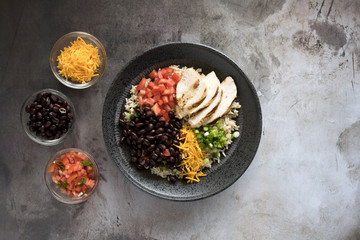 Southwest Grilled Chicken Burrito Bowl