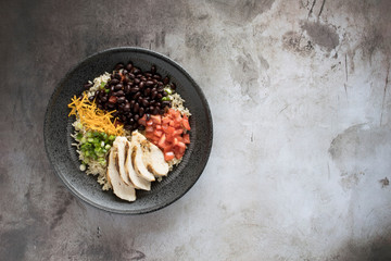 Southwest Grilled Chicken Burrito Bowl