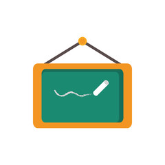 chalkboard chalk writing class education school icon design