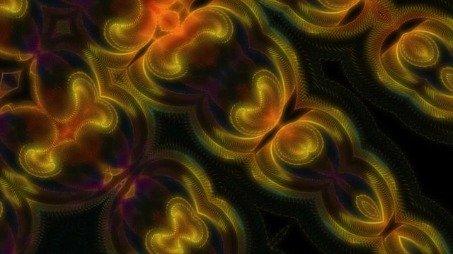kaleidoscope light pattern abstract motion background