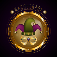 Mardi gras poster © lar01joka