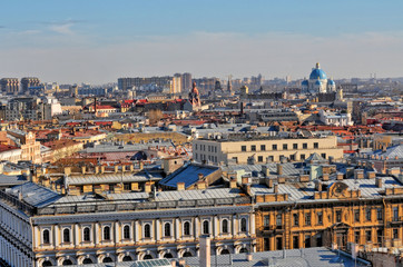 Panorama Sankt Petersburga w Rosji