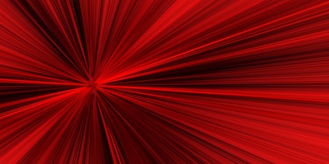 Red rays to all sides, abstract background for design. Suitable for wallpapers and posters, web, cards, etc.