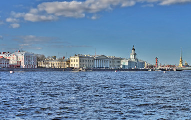 Panorama Sankt Petersburga w Rosji