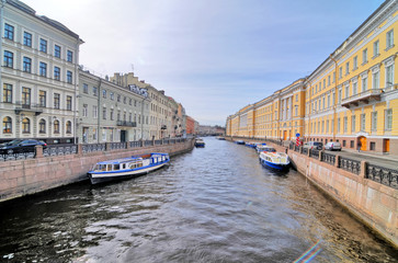 Panorama Sankt Petersburga w Rosji