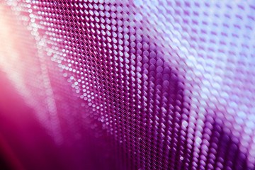 CloseUp LED blurred screen. LED soft focus background. abstract background ideal for design.