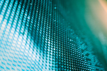 CloseUp LED blurred screen. LED soft focus background. abstract background ideal for design.
