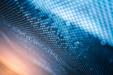CloseUp LED blurred screen. LED soft focus background. abstract background ideal for design.