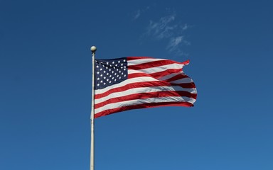american flag of united states of america