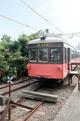 Fototapeta na wymiar 銚子電鉄の車両