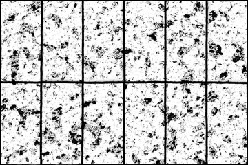 Background with rough metal shapes texture