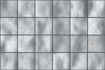 Background with rough metal shapes texture