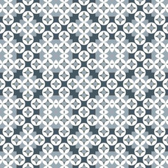 Seamless geometric pattern. flower ornament style. vector illustration. For wrapping, wallpaper, background fills.