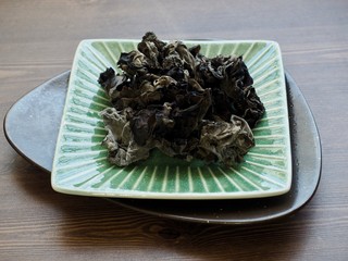 아시아 음식 목이버섯