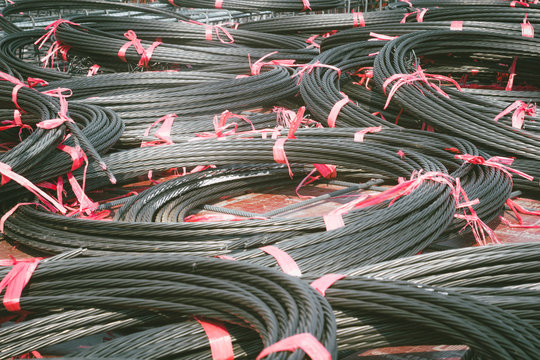 Steel wires stands for prestressed concrete ,PC Strand Seven - Wire Stress &ndash; Relieved Uncoated Strand Grade.
