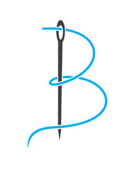  B Embroidery Logo