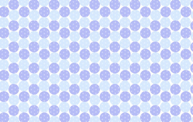 背景：和 和風 円 点 ドット 模様 パステル カラフル ナチュラル ポップ フレーム 麻の葉