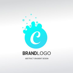 Naklejka premium Abstract logo design.Vector logo template