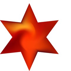 Set of hexagram modern backgrounds.