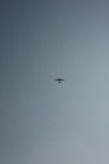 Airplane in the sky, A plane is flying in the blue sky in the skies of Chiangmai