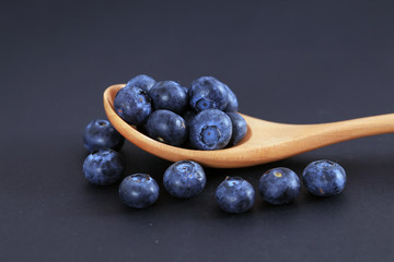Fresh blueberries