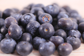Fresh blueberries