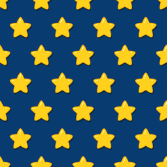 Seamless texture of stars in the sky