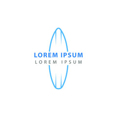 surfing logo design template. surfing logo vector illustration, symbol icon