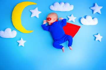 little baby superhero