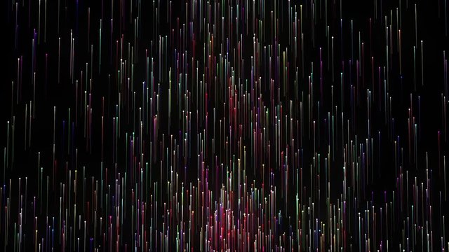 Particles going Up 