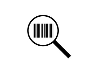 Barcode, code icon. Vector illustration, flat design.
