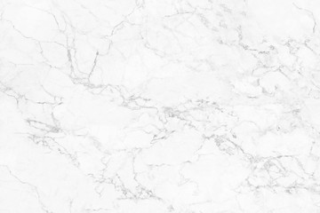 White marble texture background pattern with high resolution.
