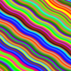 Colorful Stripes Waves Curve Line Abstract  Pattern Texture Vector Background