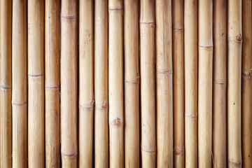 bamboo plank fence or wall  texture for background
