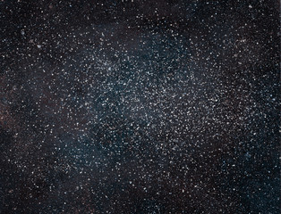 Night sky with stars as background