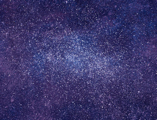 Night sky with stars as background