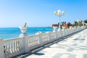 Playa de Santa Ana, Benalmadena, Andalusia, Spain, Europe