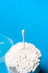 Ear buds are stained with wax