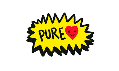 Fototapeta premium Pure love