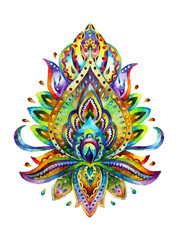 abstract indian ornament