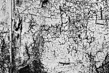 Texture of a concrete wall with cracks and scratches which can be used as a background