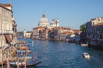 Fototapeta na wymiar Venice, Santa Maria della Salute church
